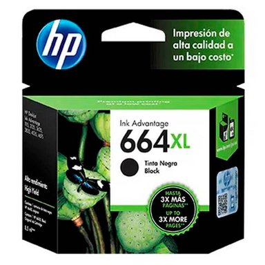 TINTA HP F6V31AL NEGRO 664XL 480 PGS
