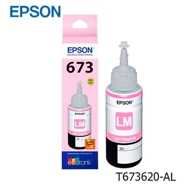 TINTA EPSON MAGENTA T673 LIGHT T673620 ORIGINAL