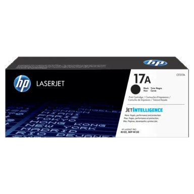 TÓNER HP NEGRO CF217A 17A PRO M102