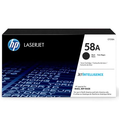 TÓNER HP CF258A NEGRO 58A P M404