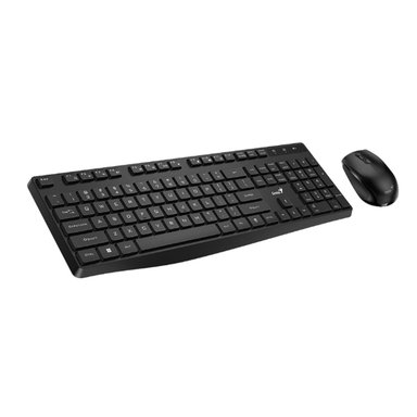 TECLADO GENIUS + MOUSE WIRELESS KM-8206S USB MULTIMEDIA SP BLACK 31340017401 - 2