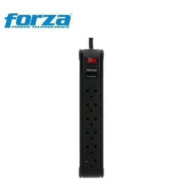 REGLETA DE 6 TOMAS FORZA PS-1006B  1680W-110V-220V - 1