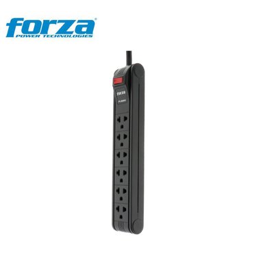 REGLETA DE 6 TOMAS FORZA PS-1006B  1680W-110V-220V - 2