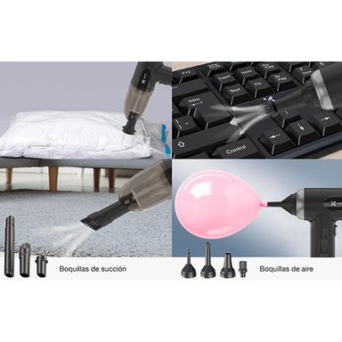 ASPIRADORA Y SOPLADOR INALÁMBRICO 2 EN 1 CON MOTOR DE 50.000 RPM  XTA-810 - 4