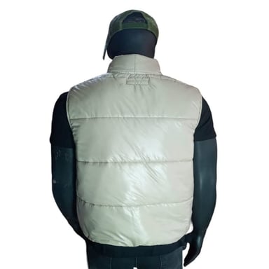 CHALECO HOMBRE MASSERANO BEIGE CHLCO 004 PUFFER IMPERMIABLE M - 2