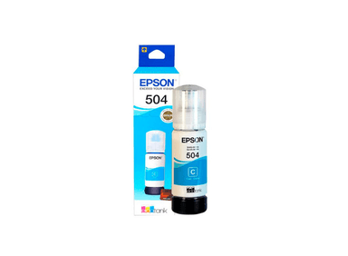 TINTA EPSON 504 CYAN BOTELLA 70ML