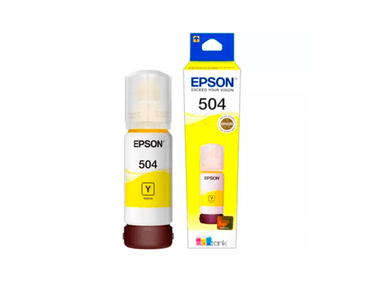 TINTA EPSON 504 AMARILLO YELLOW
