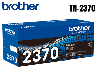 TÓNER BROTHER TN-2370 NEGRO BLACK 2600 PÁGINAS