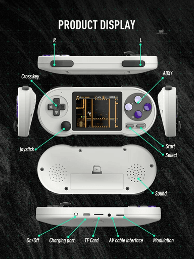 SF2000-MINICONSOLA PORTÁTIL CON PANTALLA IPS DE 3 PULGADAS - 4
