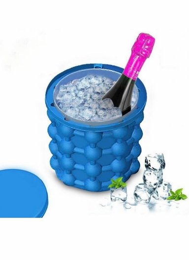 HIELERA DE SILICONA PORTÁTIL