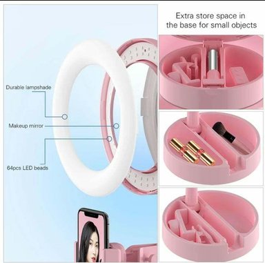 ARO LED ESPEJO Y SOPORTE CELULAR - 2