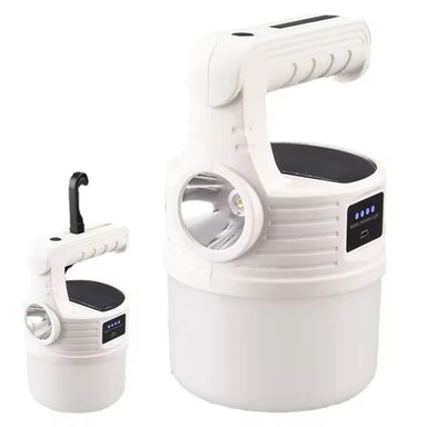 LÁMPARA SOLAR DE MANO DE DOBLE LUZ MX 51