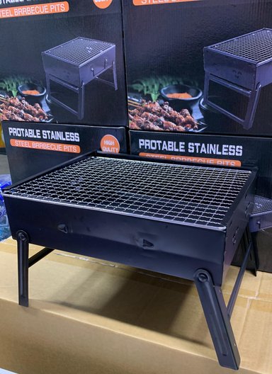 PARRILLA PLEGABLE A CARBON PORTATIL - 2