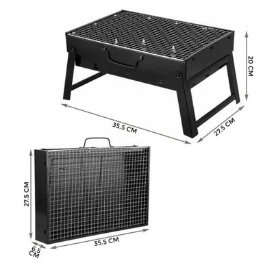 PARRILLA PLEGABLE A CARBON PORTATIL - 3