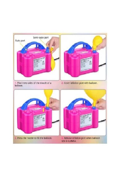 INFLADOR DE GLOBOS ELECTRONICO - 3