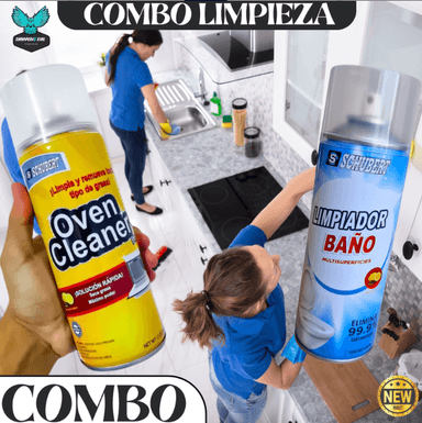 COMBO DE LIMPIEZA OVER CLEANER ESPUMA