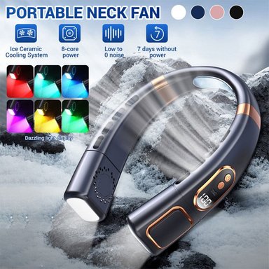 VENTILADOR DE CUELLO CON LUZ LED - 6
