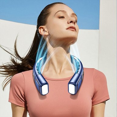 VENTILADOR DE CUELLO CON LUZ LED - 7