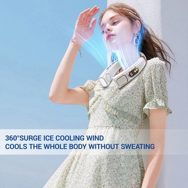 VENTILADOR DE CUELLO CON LUZ LED - 8