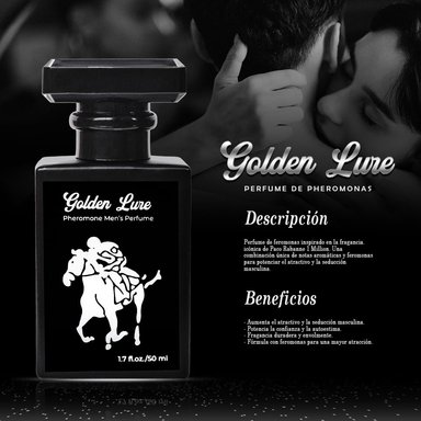 GOLDEN LURE - PERFUME CON FEROMONAS PARA HOMBRES - 2