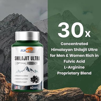 SHILAHIT ULTRA - SUPLEMENTO ENERGIZANTE Y REVITALIZANTE – 60 CÁPSULAS - 2