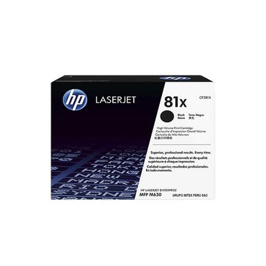 TONER HP (81X) COLOR NEGRO CF281X