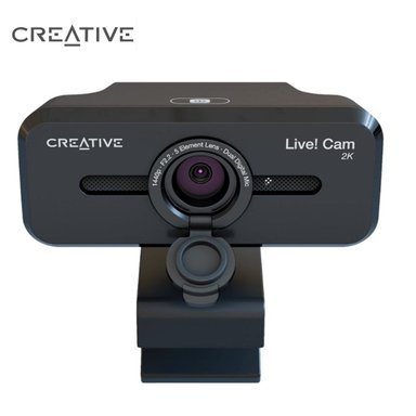 CÁMARA CREATIVE LIVE! CAM SYNC V3 2K C/TAPA NEGRA - 1