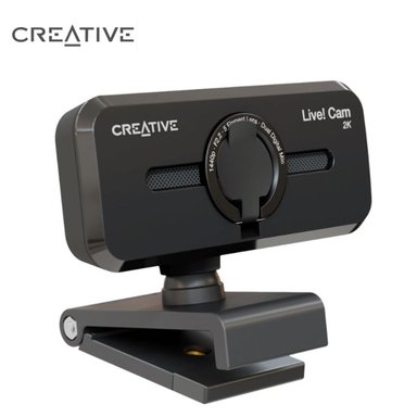 CÁMARA CREATIVE LIVE! CAM SYNC V3 2K C/TAPA NEGRA - 2