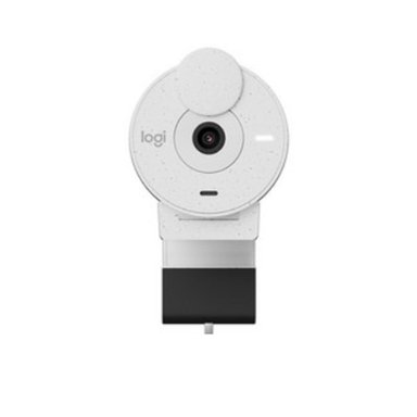 CÁMARA LOGITECH BRIO300 FHD BLANCO - 1