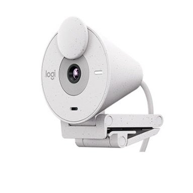 CÁMARA LOGITECH BRIO300 FHD BLANCO - 3