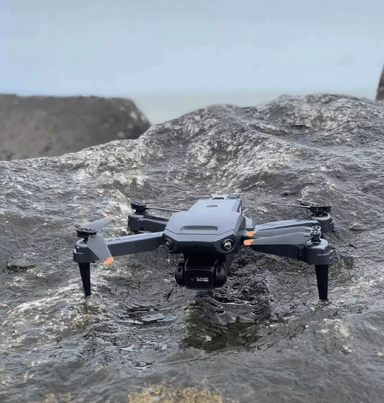 DRON CUADRICOPTERO 6K CINEMA 4K + DUAL CAMARA + GPS + WIFI + 5G + 3 BATERÍAS - 3