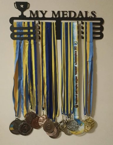 MEDALLERO METÁLICO PARA TODO TIPO DE DEPORTE - 4