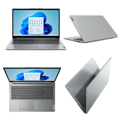 LAPTOP LENOVO IDEAPAD 1 15AMN7 AMD RYZEN 5 7520U 8GB RAM 512GB SSD 15" FULLHD, WIN 10 - 1