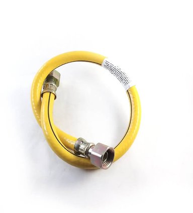 MANGUERA OEM PARA GAS NATURAL 60CM LONGITUD PARA COCINAS TERMAS ACERO