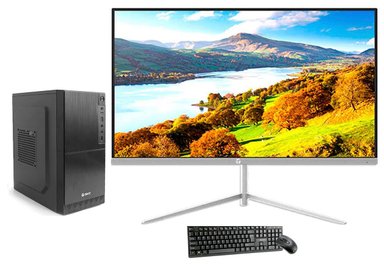 COMPUTADORA INTEL INTEL CORE I7 RAM 16GB CORE I7-9700 MONITOR 27 FULL HD , TEROS SSD 500GB - 1