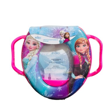 ASIENTO DISNEY FROZEN CELESTE ADAPTADOR INODORO CON ASA R