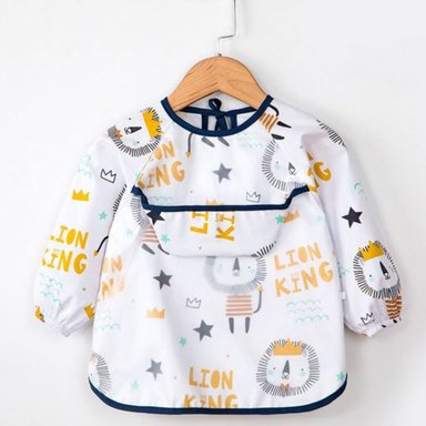 BABERO IMPERMEABLE 3 A 4 AÑOS LIONK