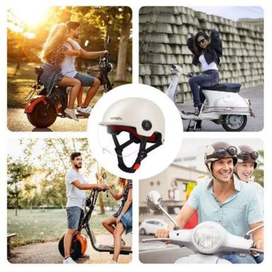CASCO CICLISMO DEPORTES TRANSPARENTE - 3