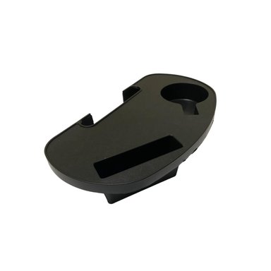 SILLA GRIS PEREZOSA RECLINABLE BANDEJA POSA VASO - 5