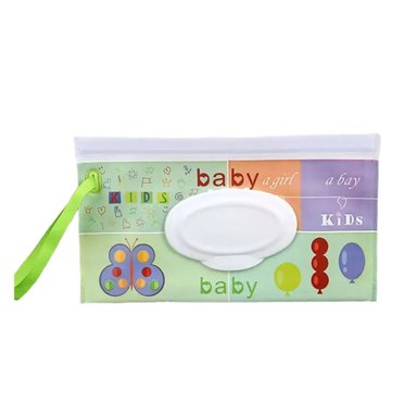 PORTA TOALLITAS HUMEDAS TIPO SOBRE VERDE KIDS