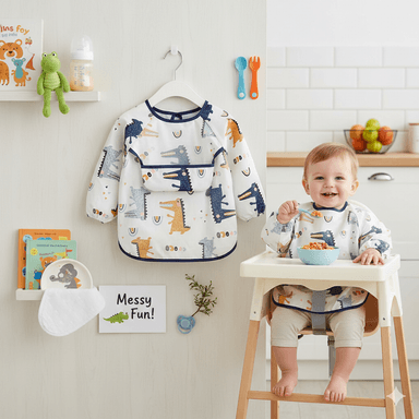 BABERO IMPERMEABLE 24 A 36 MESES CROCO