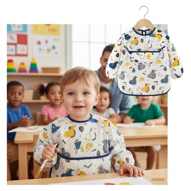 BABERO IMPERMEABLE DINOM 24 A 36 MESES