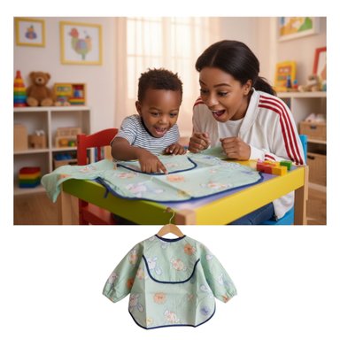 BABERO IMPERMEABLE CUTE 24 A 36 MESES