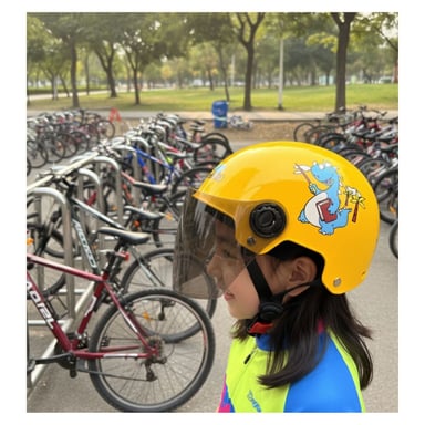 CASCO PROTECTOR INFANTIL DRACONI AMARILLO - 1