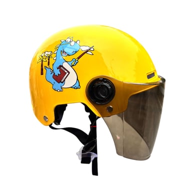 CASCO PROTECTOR INFANTIL DRACONI AMARILLO - 4