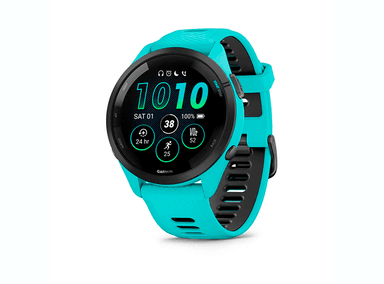 SMARTWATCH GARMIN FORERUNNER 265 MUSIC TURQUESA