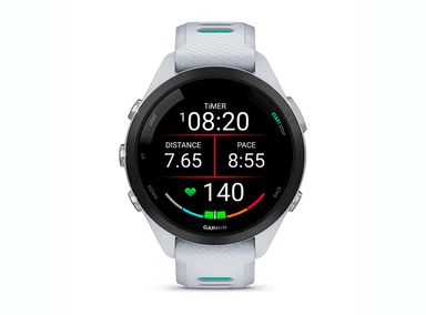 SMARTWATCH GARMIN FORERUNNER 265S MUSIC BLANCO NEGRO - 3