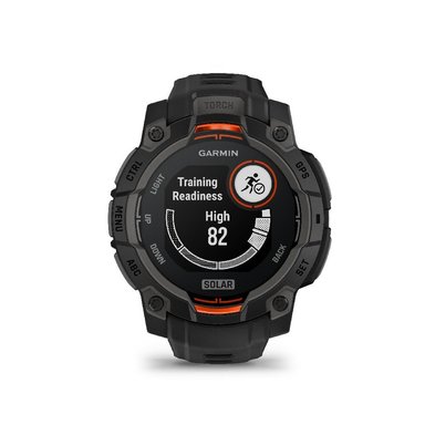 SMARTWATCH RUNNING GARMIN INSTINCT 3 SOLAR 45MM NEGRO/ROJO - 2