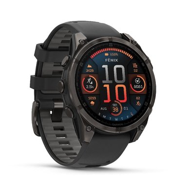 SMARTWATCH RUNNING GARMIN FENIX 8 47MM AMOLED ZAFIRO CARBON GRIS TITANIO (CORREA SPORT NEGRA GRIS) - 2