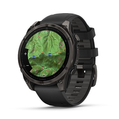 SMARTWATCH RUNNING GARMIN FENIX 8 47MM AMOLED ZAFIRO CARBON GRIS TITANIO (CORREA SPORT NEGRA GRIS) - 3
